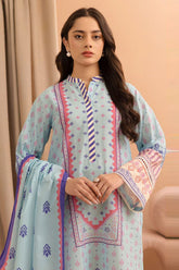 Zellbury Unstitched 2 Piece Lawn Vol-04 Collection'2025-WUS-0224